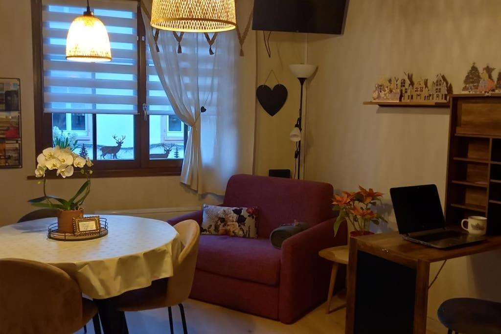 S'Gleina Gleck, In The Heart Of A Wine City, Charmant Studio 1 Piece Et 1 Salle De Bain Kaysersberg-Vignoble Exterior foto